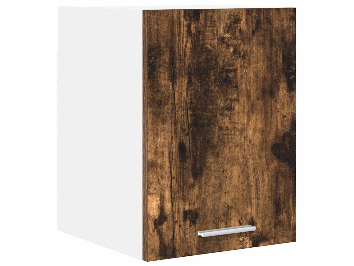 Armário Suspenso Carvalho Defumado e Branco MAISON EXCLUSIVE 30x31x40 cm