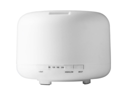 Umidificador de óleos essenciais, difusor ultrassônico, 500ml, branco | MDUG