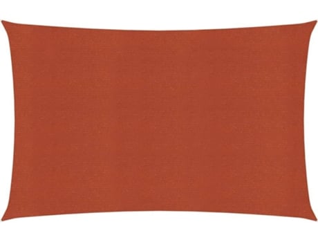 Para-sol estilo vela 160 g/m² 4x5 m PEAD terracota