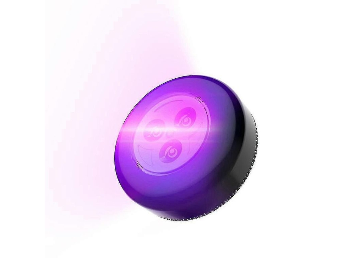 Luz Uv Portátil de Limpeza Manuseável Lâmpada Ultravioleta com Cola Bolsa Design Preto