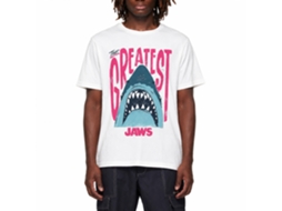 Rockinstone Jaws Movie The Greatest White Adult T-shirt Size:l
