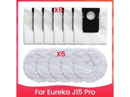 Conjunto De 11 Panos De Limpeza E Sacos Para Aspirador De Pó J15 Pro