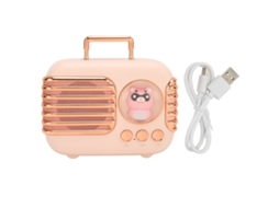 Caixa de Som Bluetooth 5.0 LAXISCREED Rosa Portátil