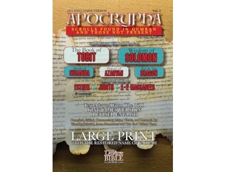 Livro Apocrypha Scrolls Found In Qumran And Those Not Present Vol. 2 1611 King James Version de Timothy Schwab e Anna Schwab (Inglês)