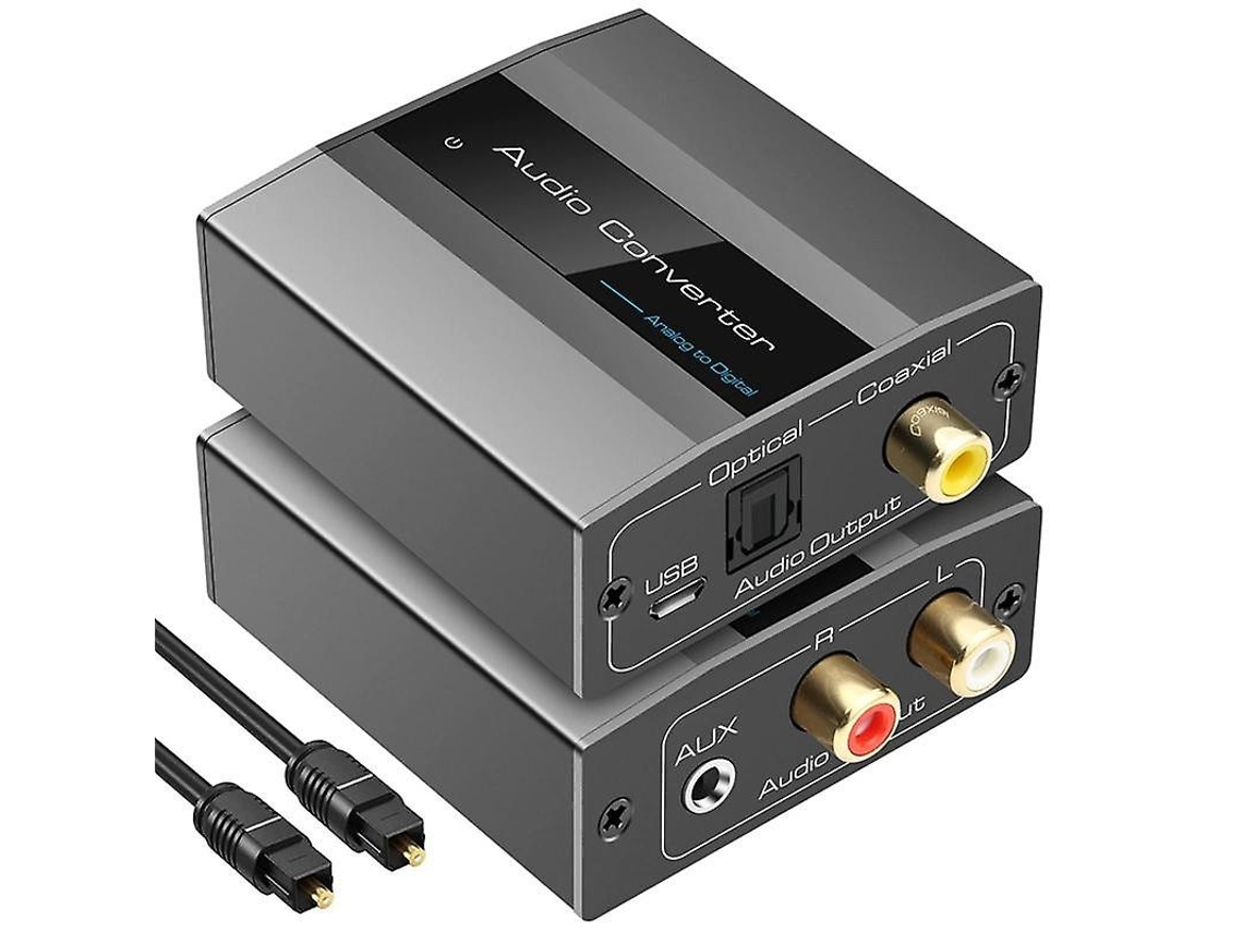 Lurelia Conversor Dac De Áudio Digital-analógico Toslink/óptico/coaxial/rca