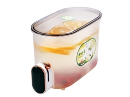 LAXISCREED: Jarra de Água Plástica com Torneira para Geladeira