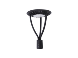 Poste de Luz Led Preto para Exterior MATEL Chip Samsung 50W Neutro