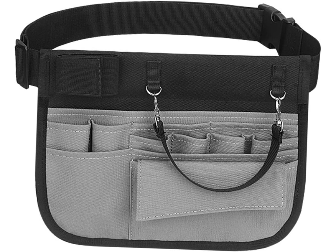 Bolsa Multifuncional S/MARCA para Ferramentas de Enfermagem, Ajustável, com Vários Bolsos