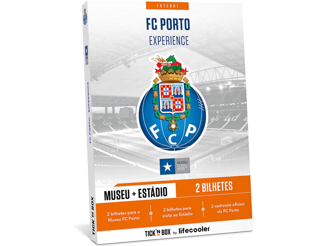 FC Porto Experience LIFECOOLER Estádio + Museu (2 bilhetes)