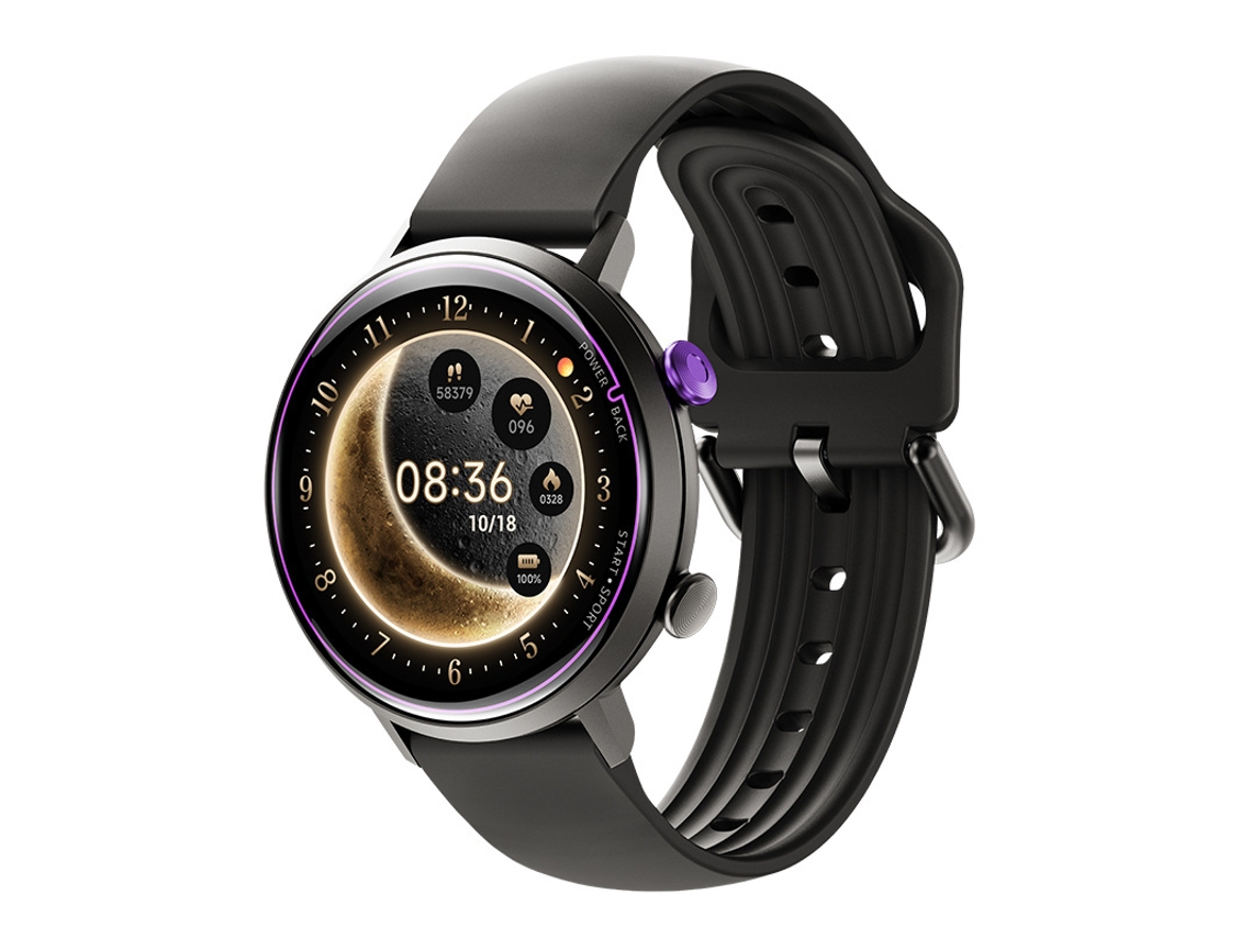 SHAH ARPAN Smart Watch W2 Preto 5Atm À Prova D'Água Adequado para a Saúde Feminina