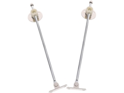 Dobradiças Para Portas De Armários Cozinha 2 Peças Com Design Disco Redondo Em Ferro, Multifuncionais E Elegantes Para