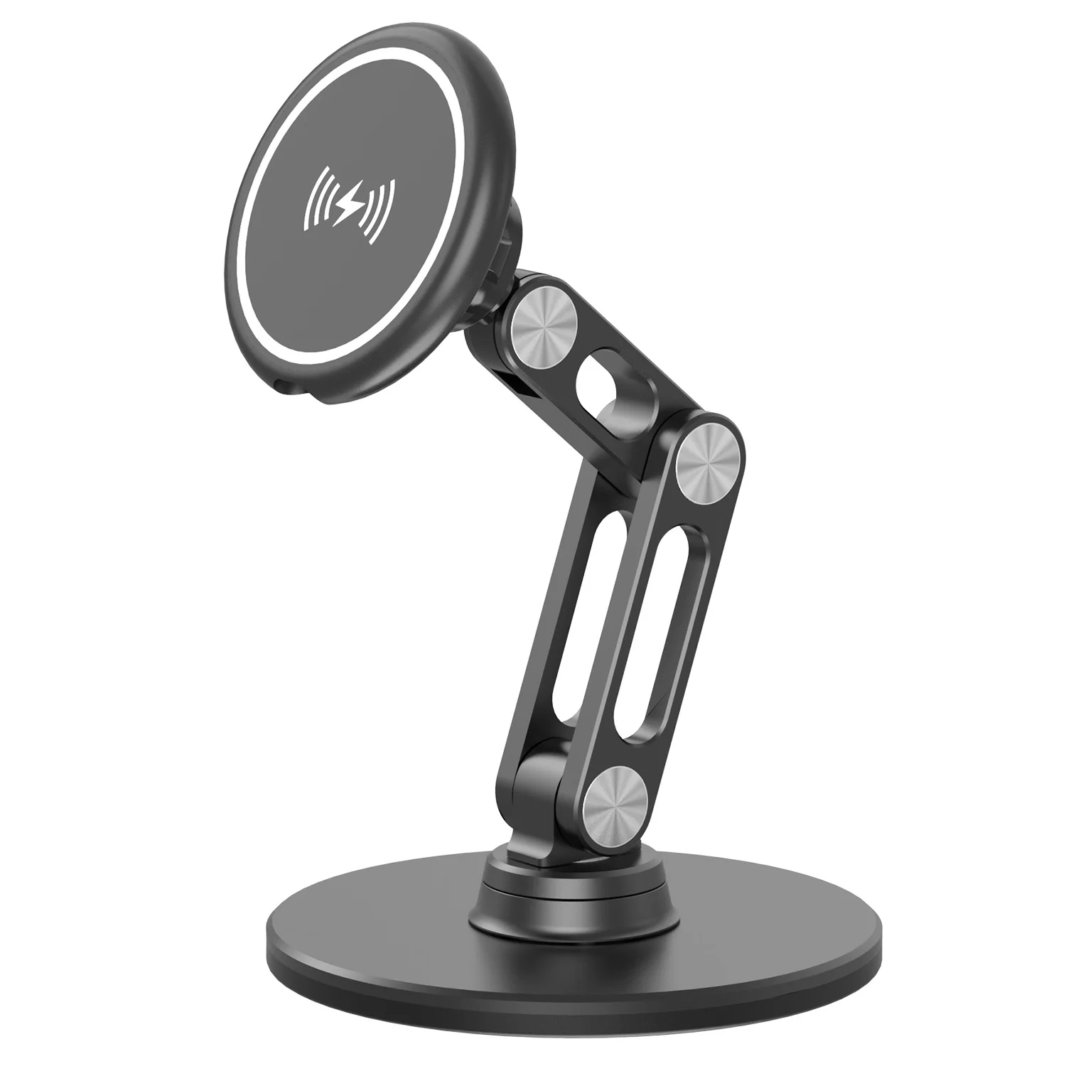 Suporte de metal a vácuo para tablets, celulares, acessórios, compatível com Iphone, Ipad, Samsung, Xiaomi, Huawei AQUAFORGE