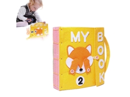Mali livro Quieto de Lã Diy para Bebê Desenvolvimento Cognitivo Brinquedo Educativo Manual