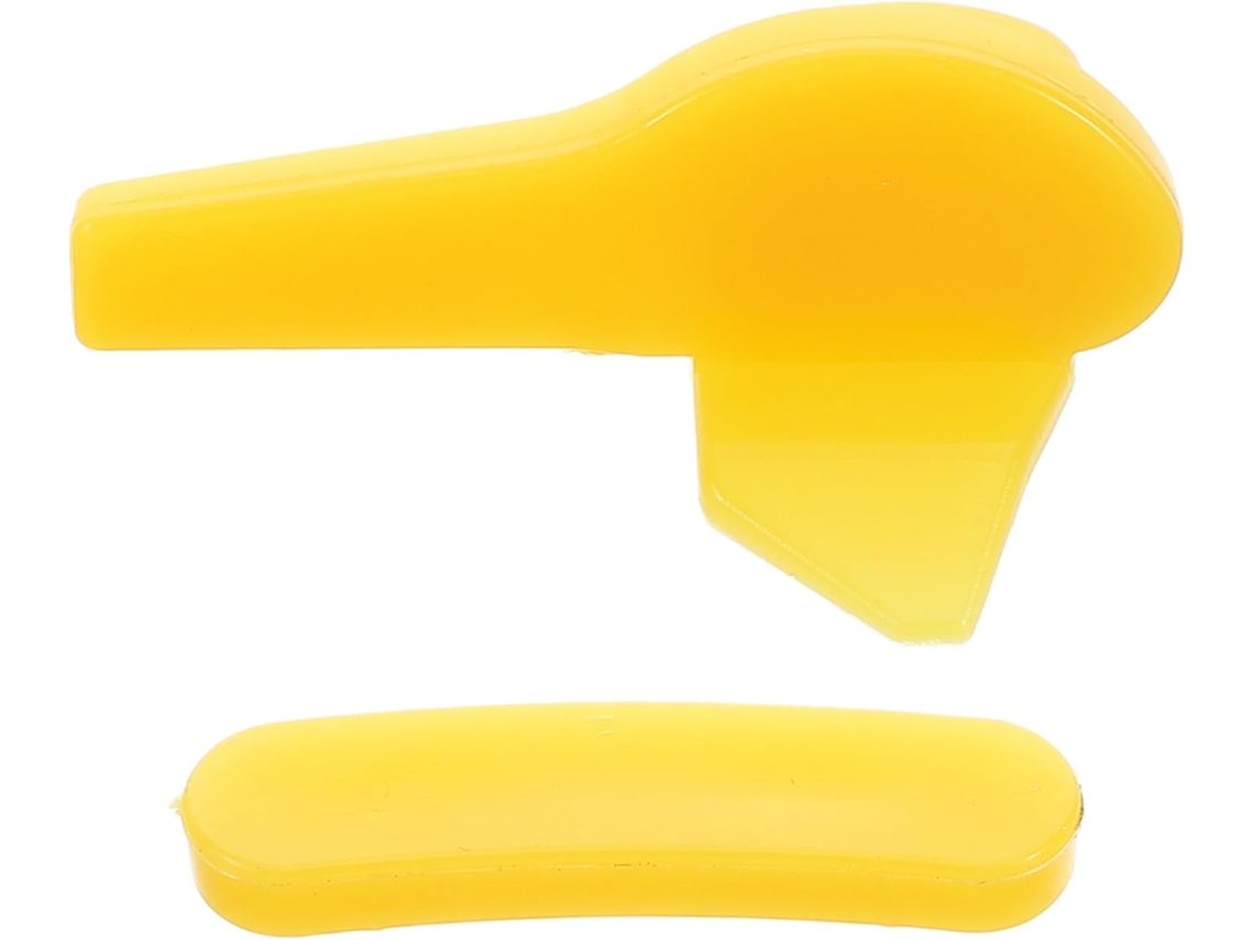 Protetor plástico amarelo para máquina de trocarte pneumática