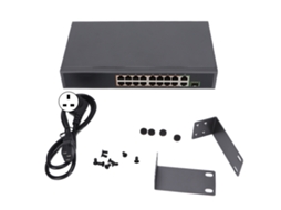 Switch Poe LAXISCREED 16 Portas 100m 2 Gbe
