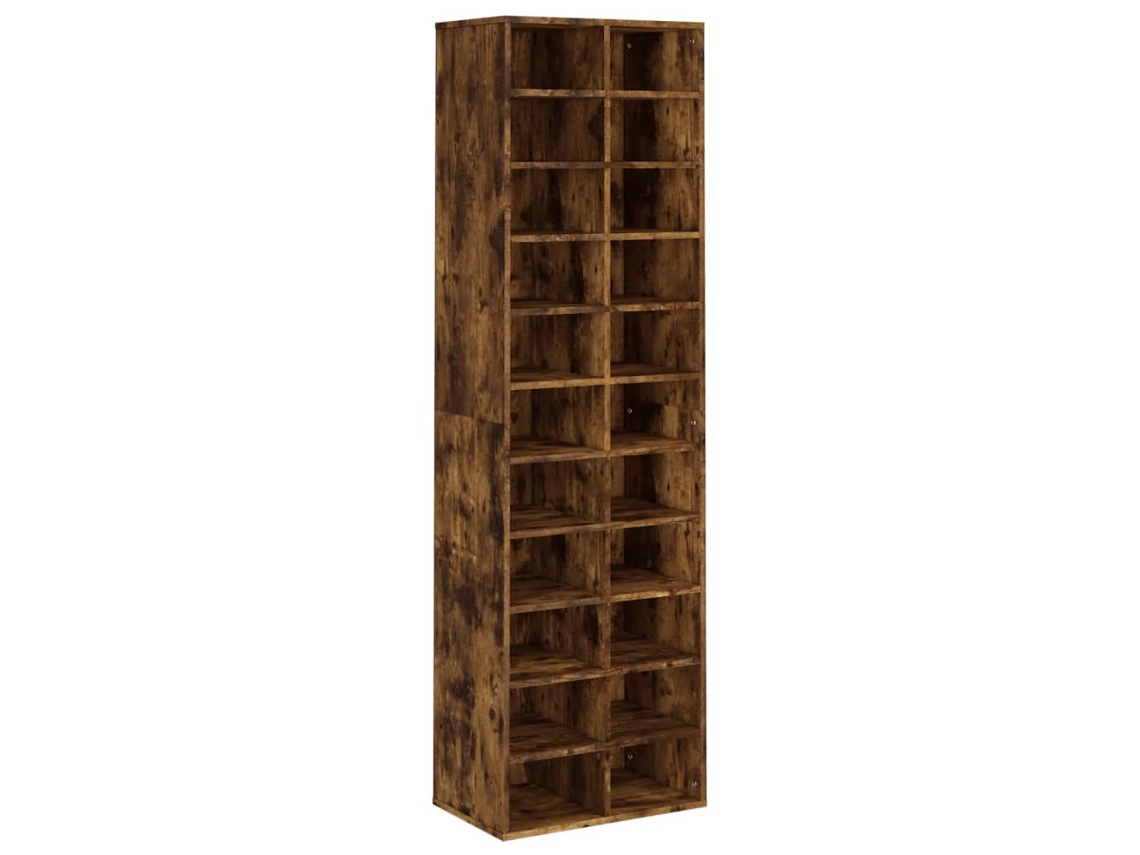 Shoe Cabinet, Shoe Cabinets Vidaxl Marrom Madeira Processada (n/a)