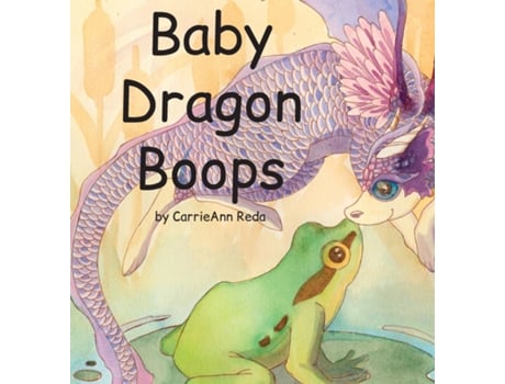 Livro Baby Dragon Boops de CarrieAnn Reda (Inglês)