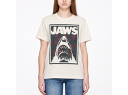 Rockinstone Jaws Movie Wop Solid Natural Adult T-shirt Size:xxl
