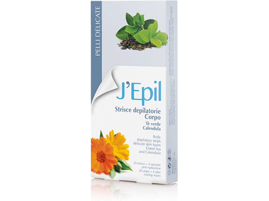 Bandas Depilatórias J EPIL Calêndula (20 Unidades)