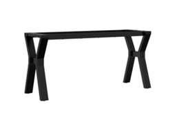 Coffee Table Leg, Coffee Table Legs Vidaxl Preto Metal
