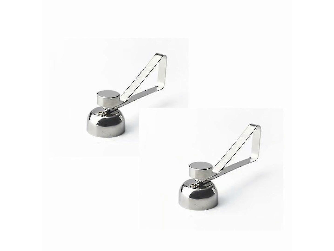 Conjunto De 2 Abridores De Cascas De Ovos, Em Aço Inoxidável, Utensílio Manual De Cozinha, Para Preparação Prática No Café Da Manhã E Confeitaria