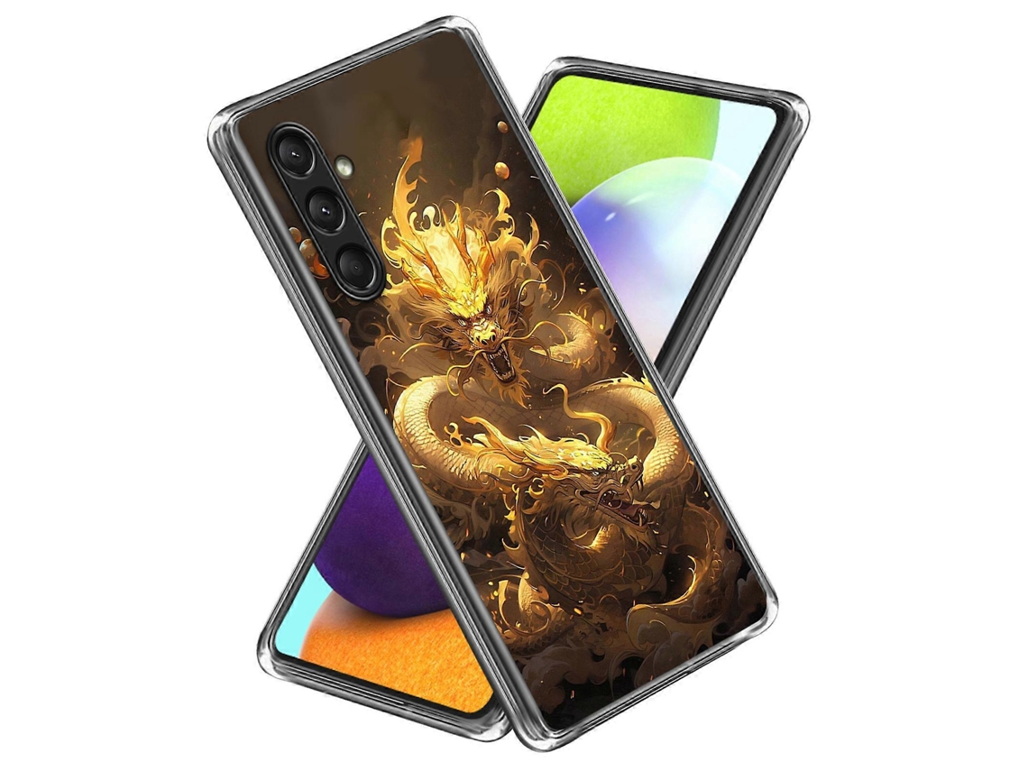 Compre Capa Para Samsung Galaxy A16 5g / A16 4g Com Estampa De Tpu E Absorção De Choque, Estilo H