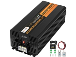 Inversor Solar de Onda Senoidal Pura 5000W Dc 24V em Ac 230V com Carregador Utilitário 50Hz VEVOR