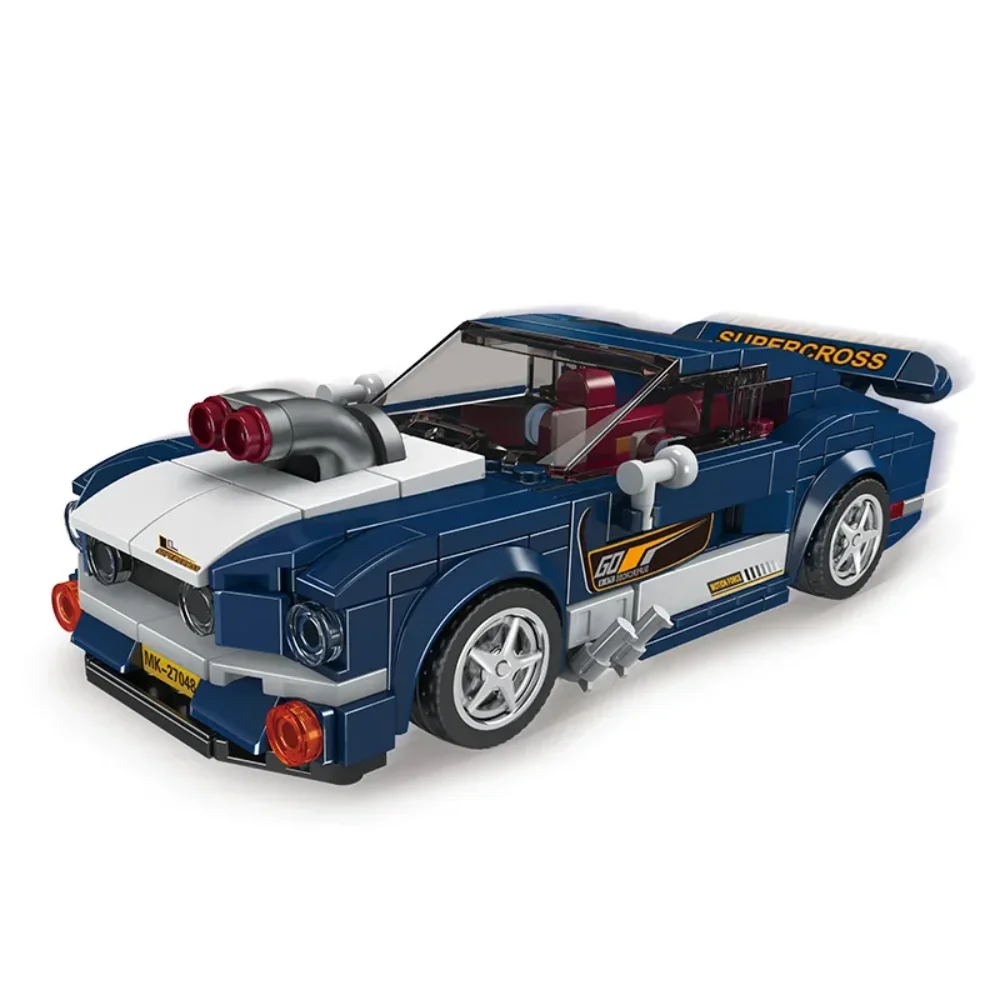387 Blocos De Montar De Carros Esportivos Clássicos (faça Você Mesmo)