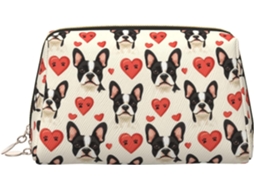 Linda Necessaire de Couro com Estampa Patas S/MARCA