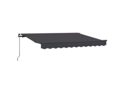 Toldo Retrátil Manual Antracite 250 X 200 Cm Tecido MAISON EXCLUSIVE