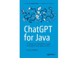 Livro ChatGPT for Java de Bruce Hopkins (Inglês)