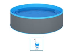 Piscina splasher VIDAXL Steel (350 x 90)