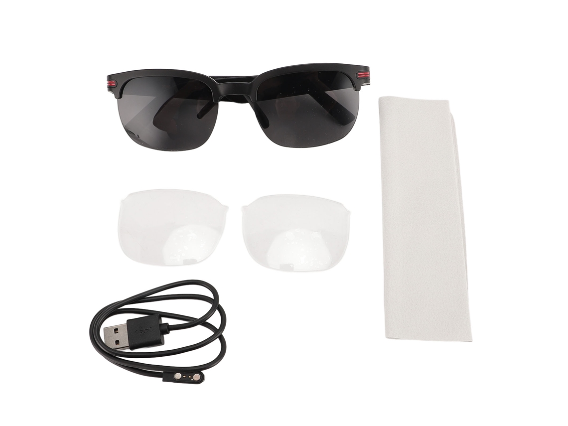 Óculos de Sol Bluetooth com Lentes Polarizadas Ip67 À Prova de Água para Música e Condução