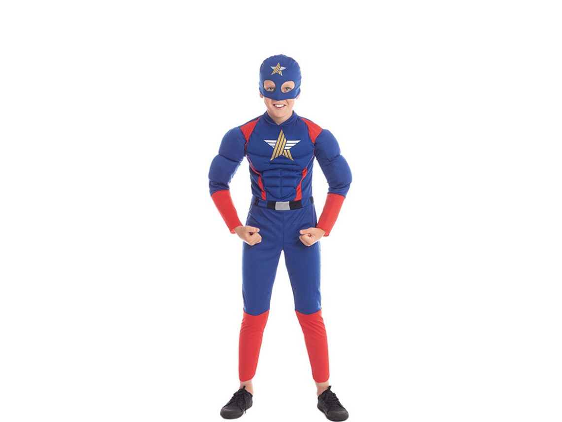 Fato de Menino PARTILANDIA American Star Hero (Tam.: 3-4 anos)
