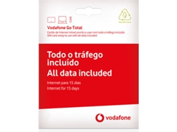 Cartão VODAFONE Go Total