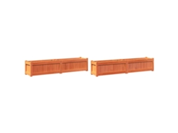 Garden Planter, Garden Planters Vidaxl Marrom Madeira De Pinho (n/a)