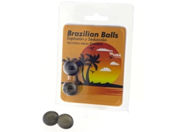 Lubrificantes Taloka - 2 Bolas Brasileiras Efeito Conforto Gel Excitante