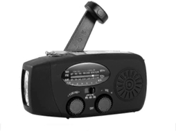 Rádio Solaire Portátil, Rádio Am/fm/noaa Com Manivela Autoalimentada, Rádio Quipement Durgence Mt Olysi Shop
