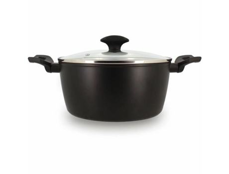 Caçarola Menastyl Ø 24 Cm Preto