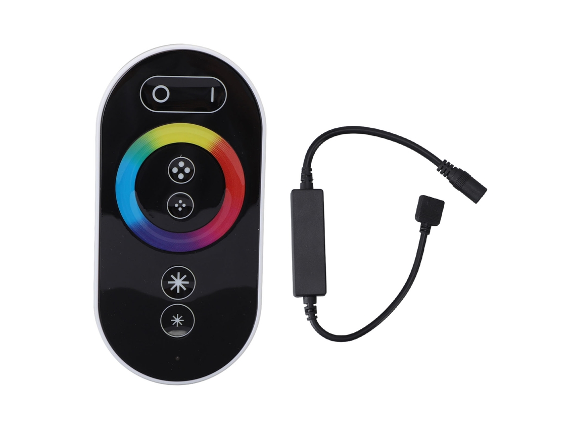 2026 controlador de Dimmer Rf Sem Fio com 6 Teclas Táteis Sem Escala para Luzes Led Rgb, Fitas Led, 5 24v Cc