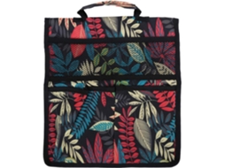 Bolsa portátil para ferramentas de jardinagem, com suporte para alho, organizador suspenso para carrinho de trabalho.