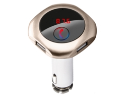 Dirija com Mais Segurança e Curta Melhor a Música com O Transmissor Fm Bluetooth para Carros YIZHOOD Branco