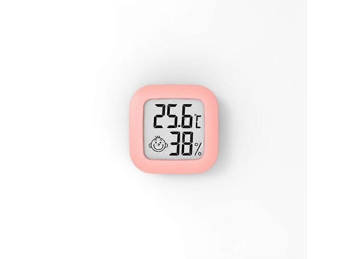 Termómetro Higrómetro Mini Digital Lcd 13mm, Medidor De Temperatura E Humidade Para Interior - Elysve