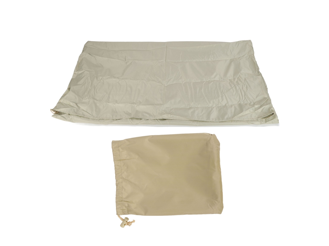 Saco para Folhas de Jardim de Tecido Oxford 210d com Alta Capacidade e Resistência Bege