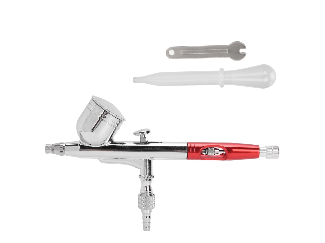 Acessório para pistola de aerógrafo de 0,3 mm para pistola de pintura aerográfica em escala.