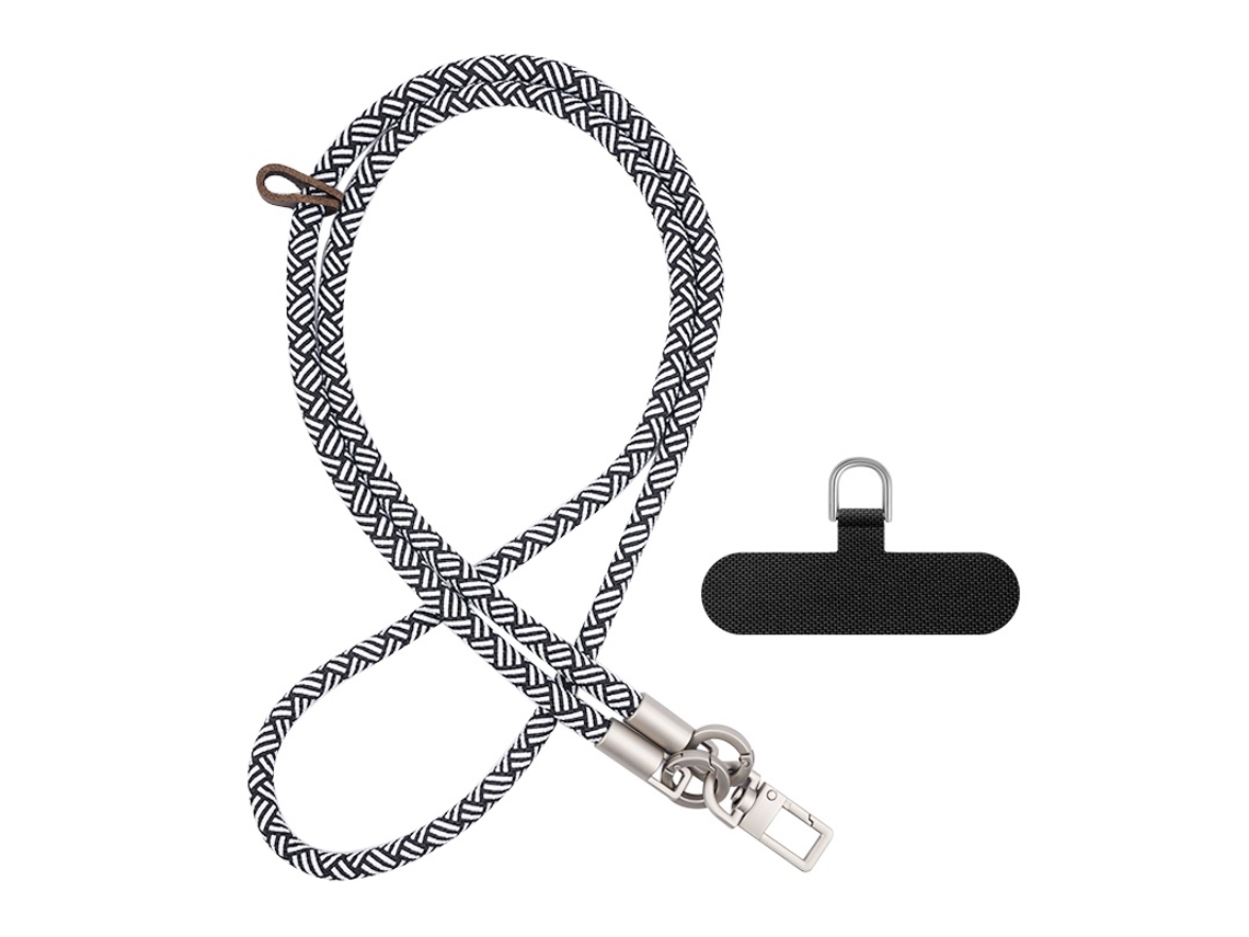 Lurelia Cordão Para Telemóvel Ajustável Anti-perda Transversal 7mm 120 Cm