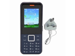 Mali celular Desbloqueado S502 para Idosos com Teclas Grandes 2.4 Polegadas Bateria 3000mah Dual Sim Azul Plug Uk