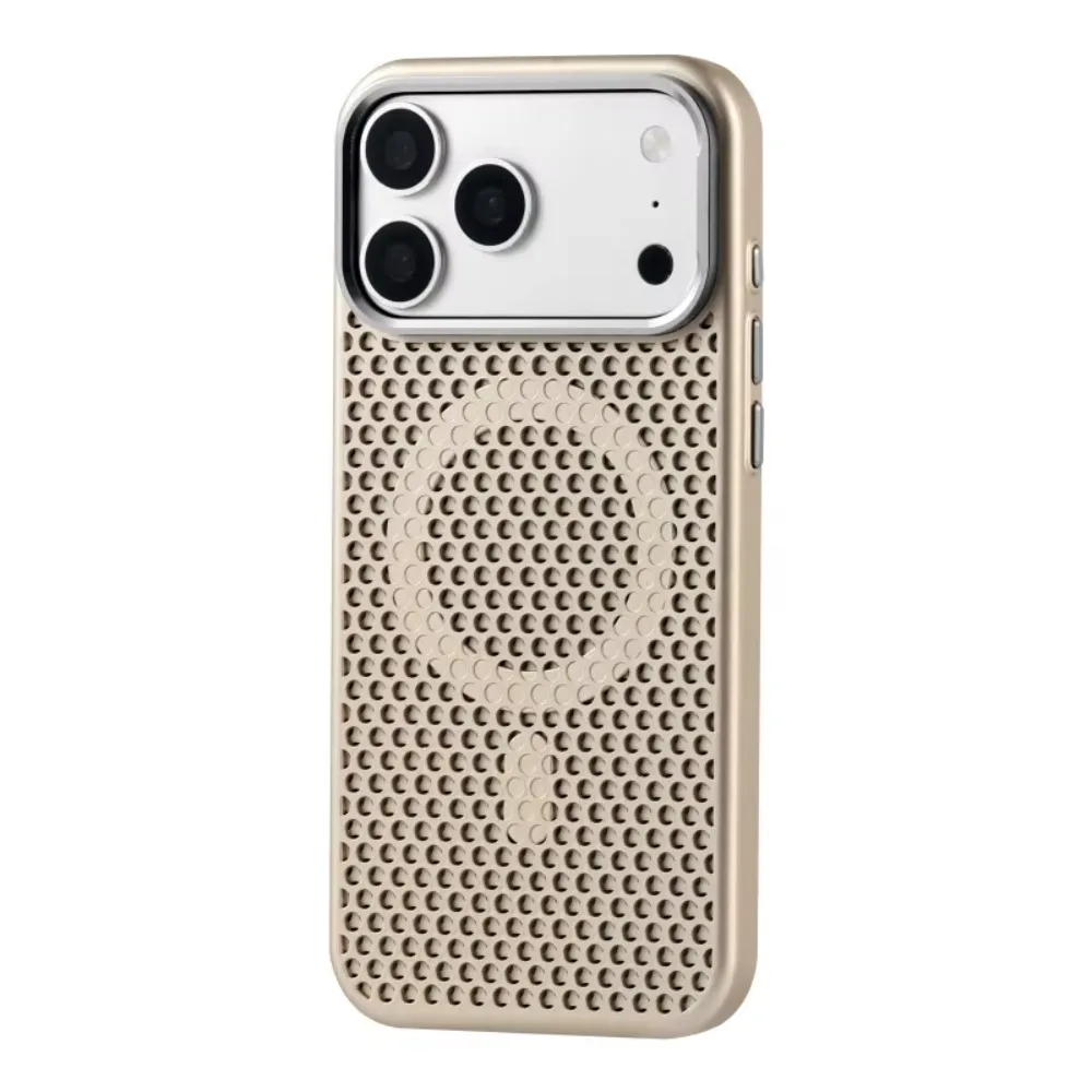 (dourado, Iphone 16) Capa Fosca Para Celular Com Dissipação De Calor E Proteção Da Câmera Em Metal Resistente A Quedas.