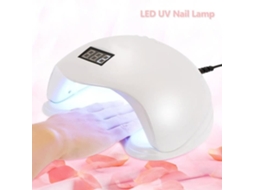 Lâmpada De Secagem De Unhas Uv Led 48w - Marca - Modelo - Plugue Europeu - Branca - 48w