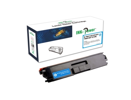Ink Power Toner Comp. Irmão Tn421/tn423/tn426 Ciano Powertank